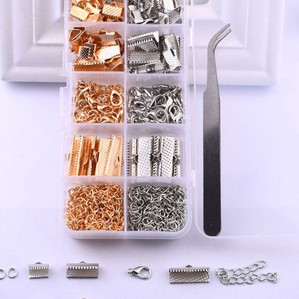 Tools Jewelry Making - 371pcs Golden Necklace Buckle Jewelry Making