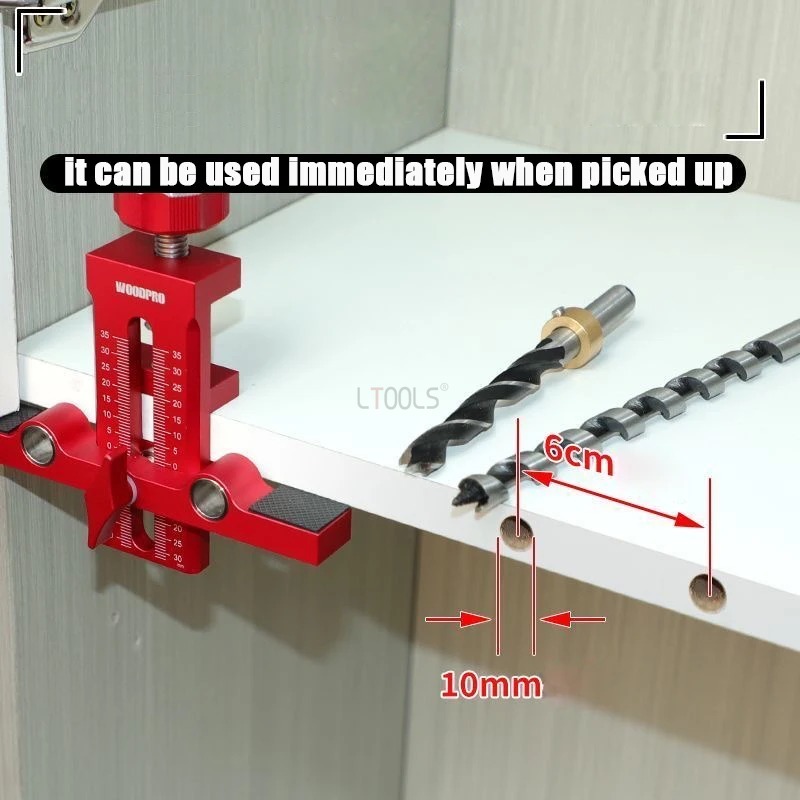 Woodworking Cabinet Door Insta - Dowel Jig Kit 评论和价格