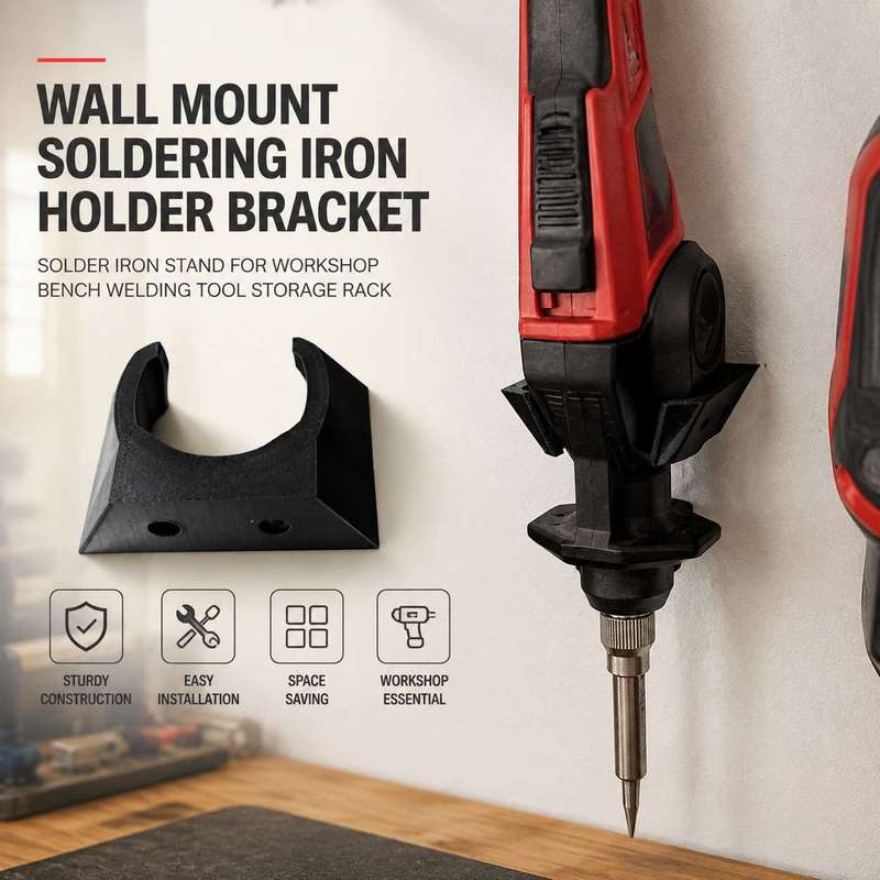 Wall Mount Soldering Iron Hold - Welding Tools In Workshop 评论和价格