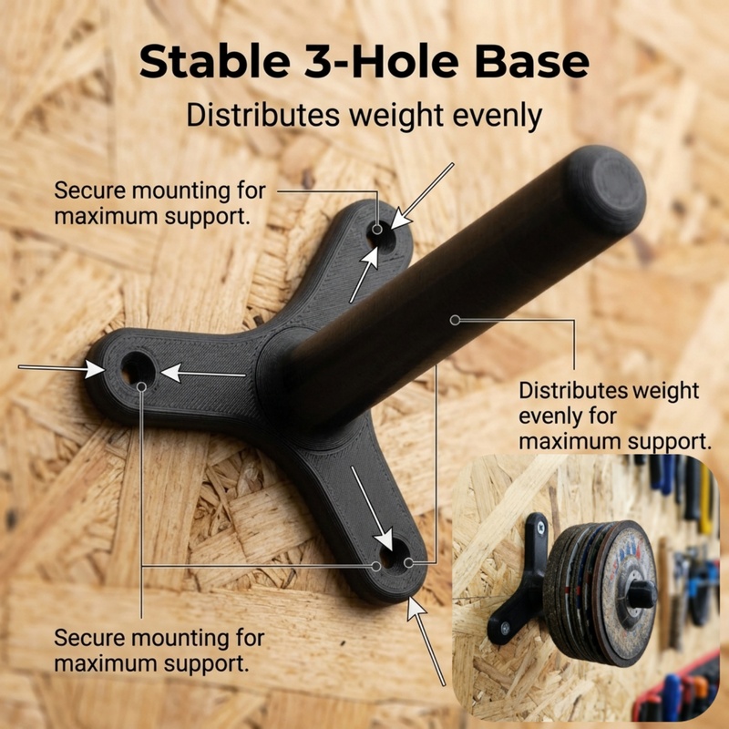 1Pcs Wall Mount Grinder Holder - Workshop Tools Holder 评论和价格