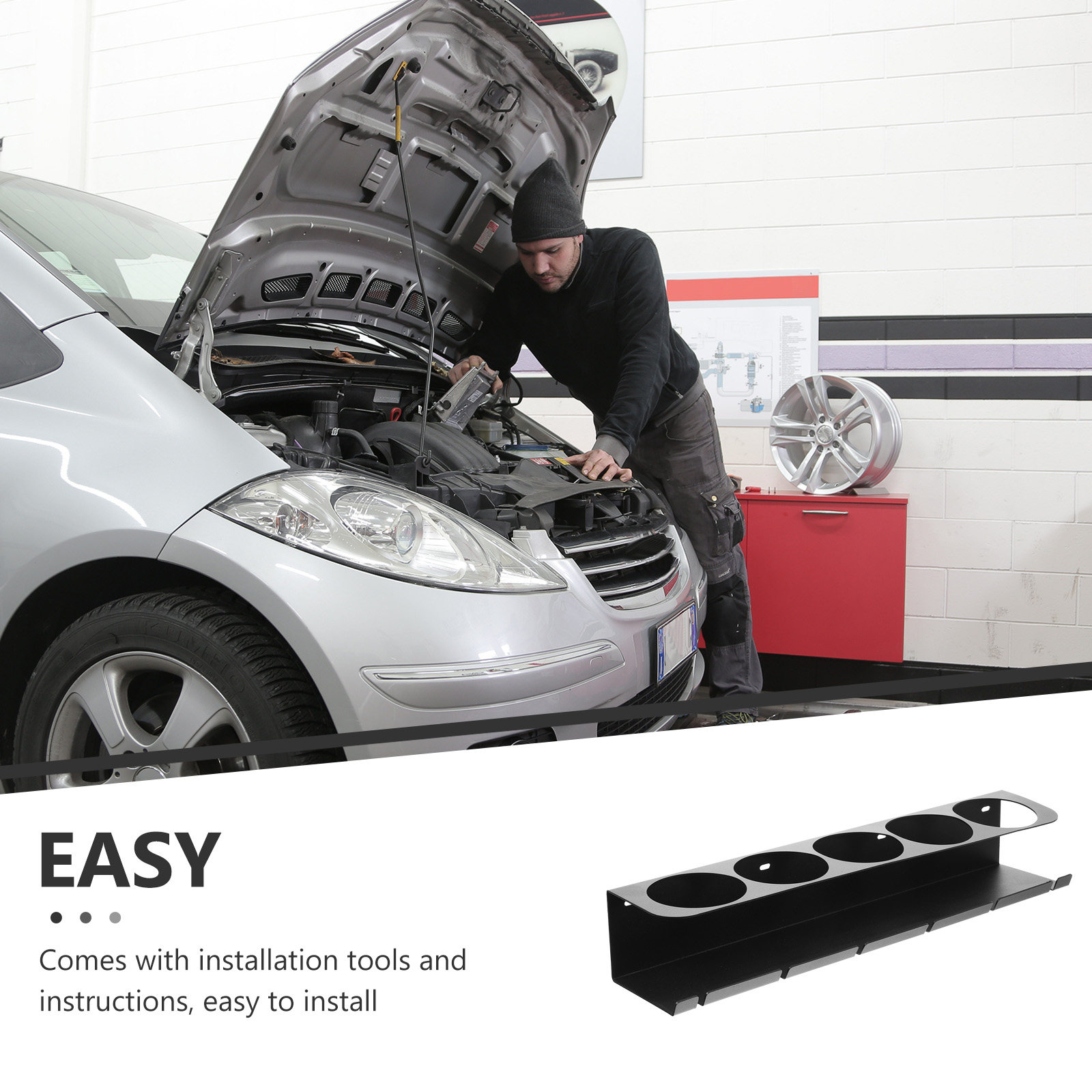 1Set Heavy Duty Metal Power To - Workshop Tools Holder 评论和价格