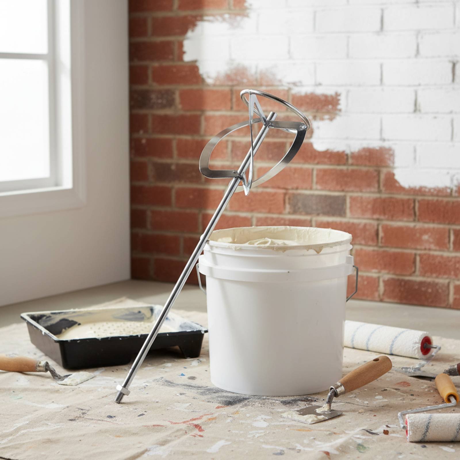 Cement Blender Paddle Sturdy D - Workshop Tools Uses 评论和价格
