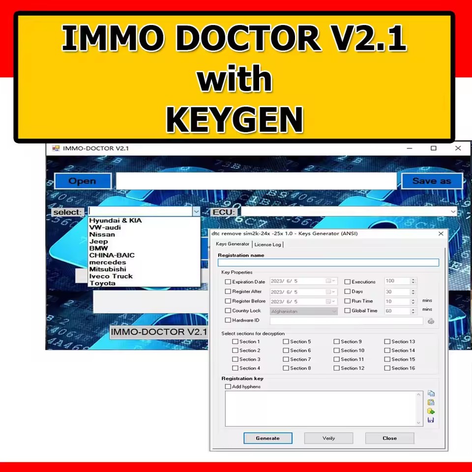 Immo Doctor Multi Brand V2.1 E - Workshop Tools Brand 评论和价格
