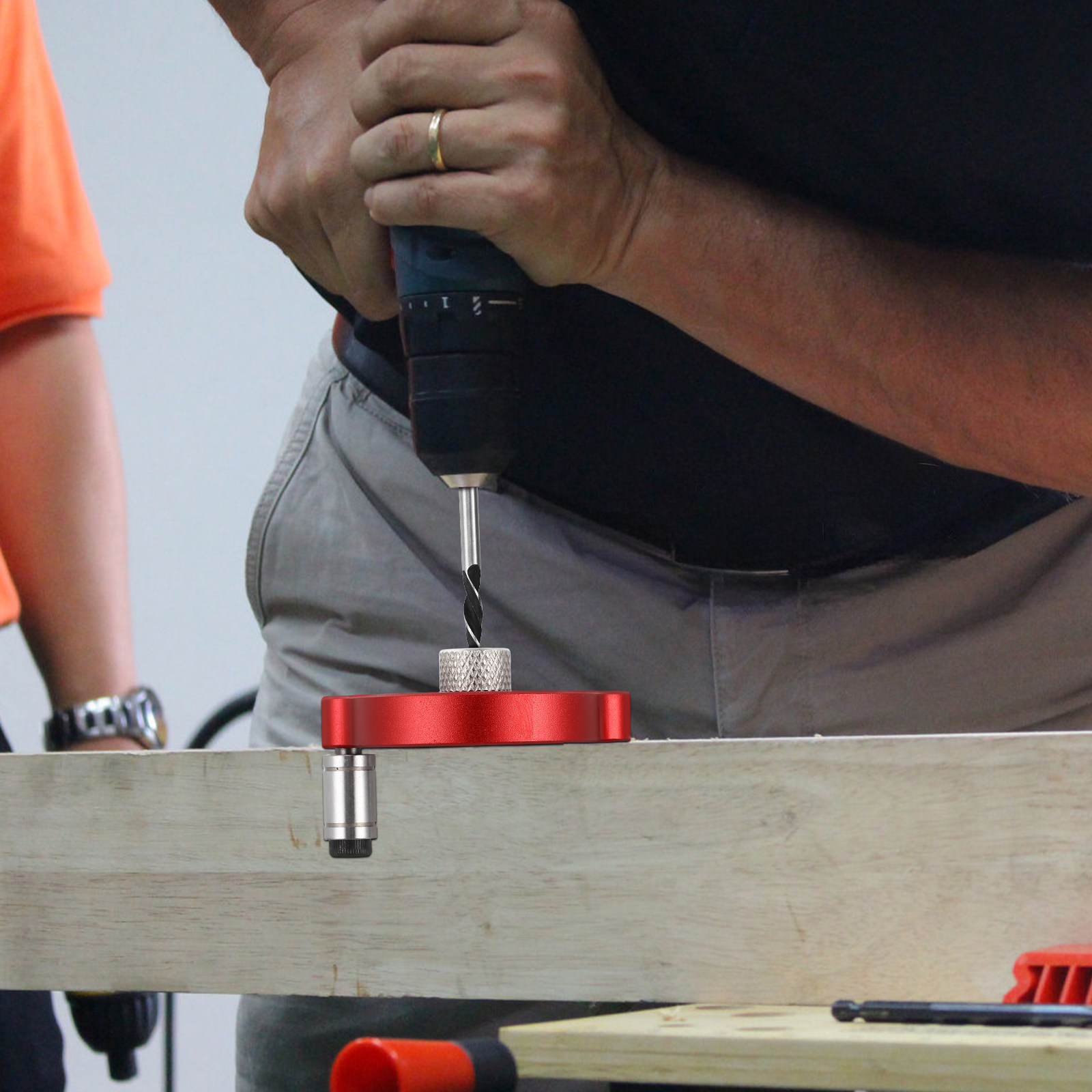 1Set Aluminum Alloy Woodworkin - Dowel Jig Kit 评论和价格