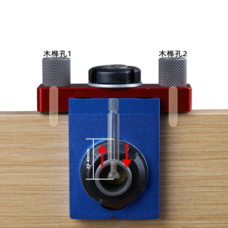 TEBAK W-136 Pocket Hole Jig Ki - Dowel Jig Kit 评论和价格