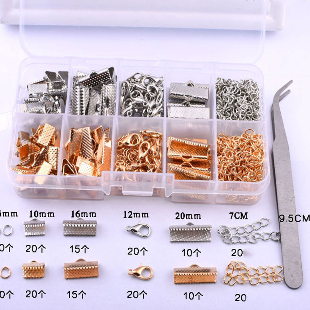371pcs Golden Necklace Buckle  - Tools Jewelry Making 评论和价格