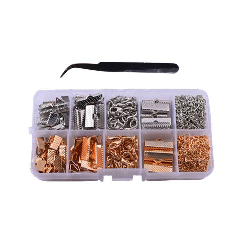 371pcs Golden Necklace Buckle  - Tools Jewelry Making 评论和价格