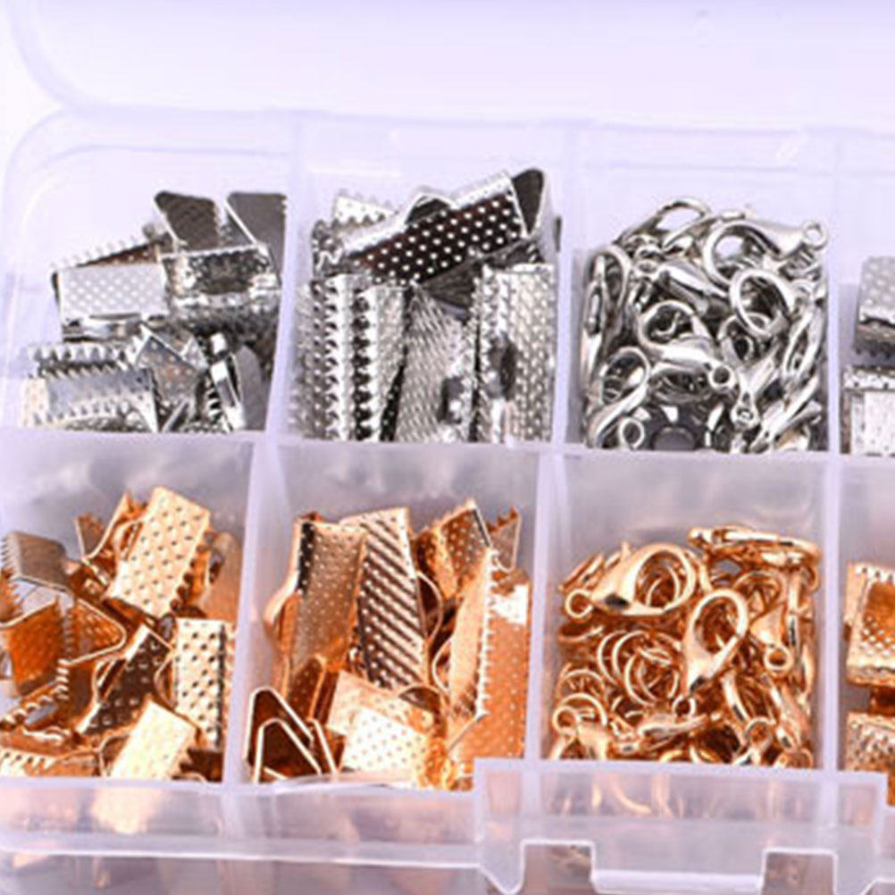 371pcs Golden Necklace Buckle  - Tools Jewelry Making 评论和价格