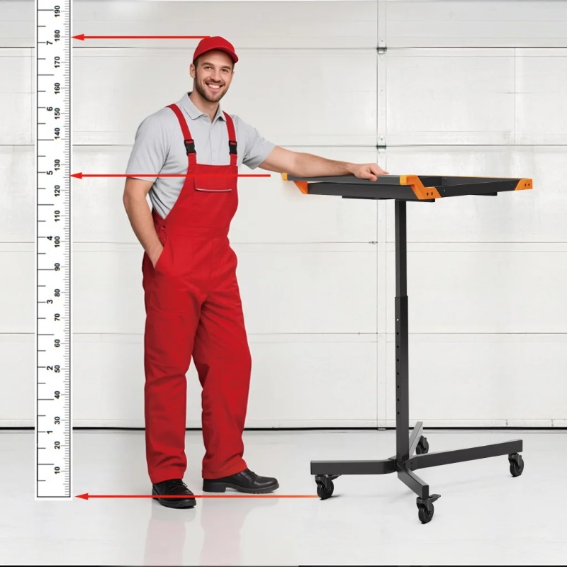 Adjustable Height Mobile Work  - Workshop Garage Tools Manufacturer 评论和价格