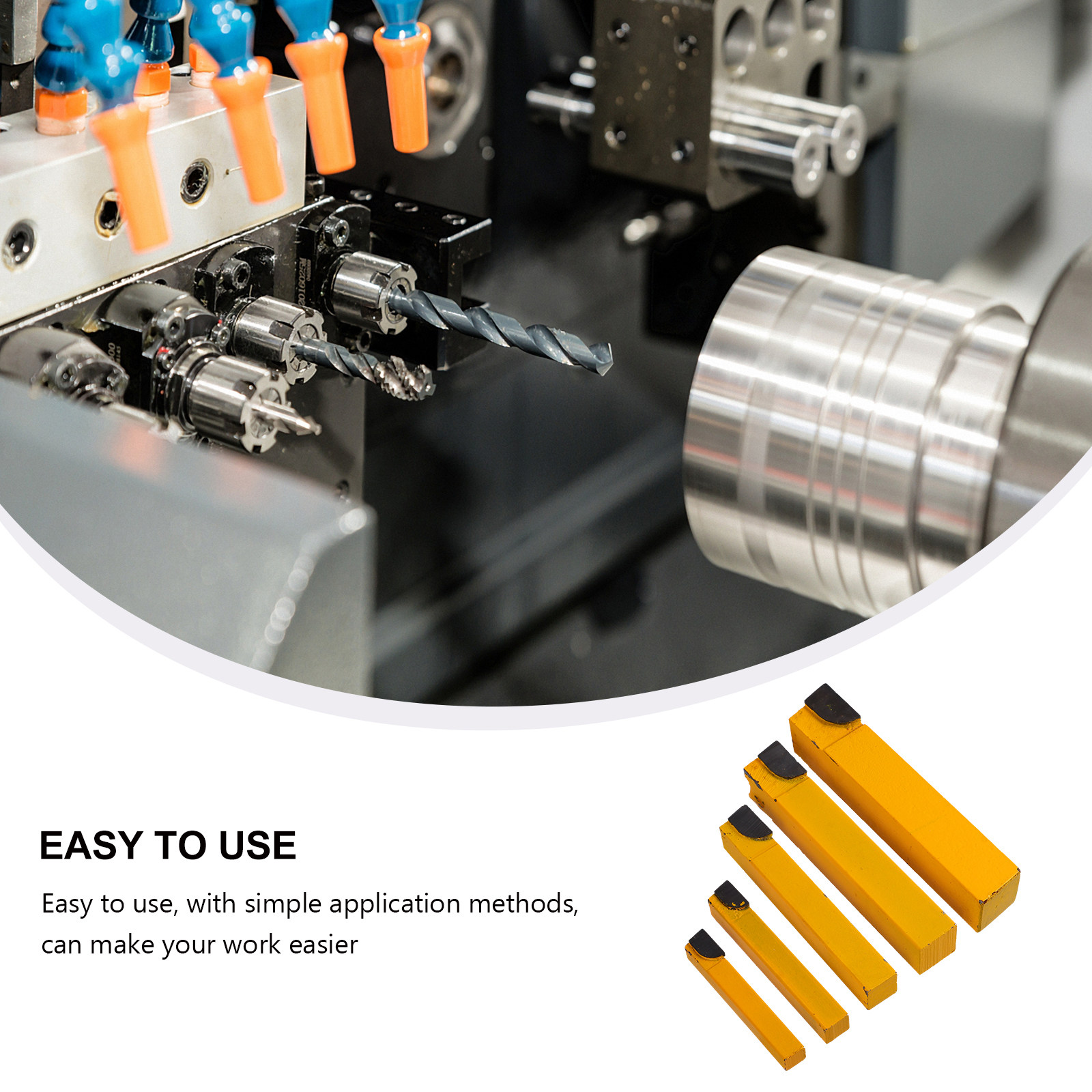 1Set Hard Alloy Lathe Turning  - Workshop Tools Uses 评论和价格