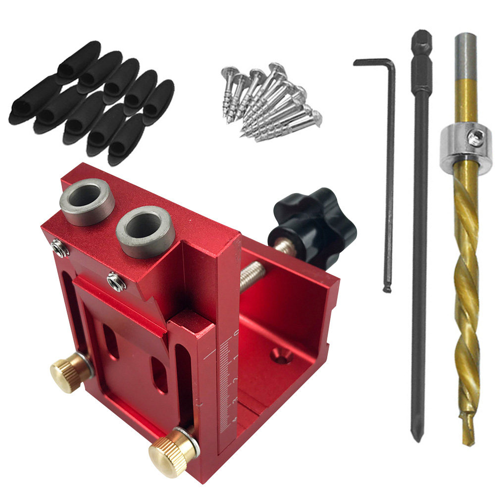 Pocket Hole Jig 1 Set 15 Degre - Dowel Jig Kit 评论和价格
